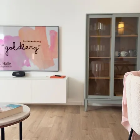 Goldberg, Balkon, Smarttv Apartman Halle (Saale)