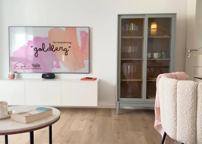 Goldberg, Balkon, Smarttv Lejlighed Halle (Saale)