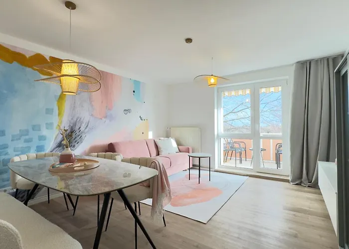 Lejlighed Goldberg, Balkon, Smarttv